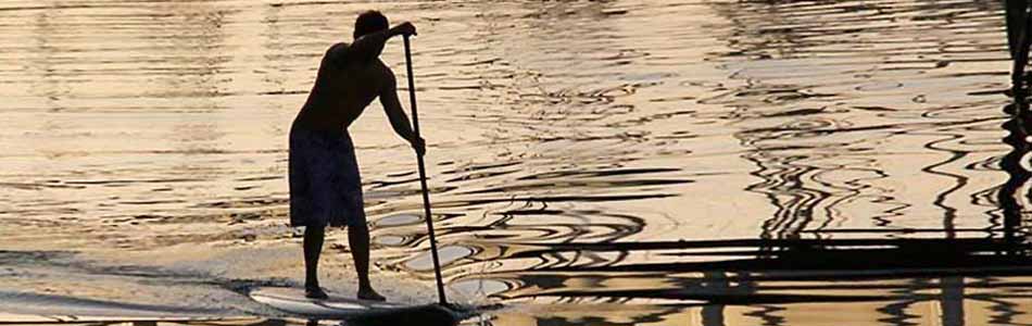 Private paddle board lesson in Los Angeles